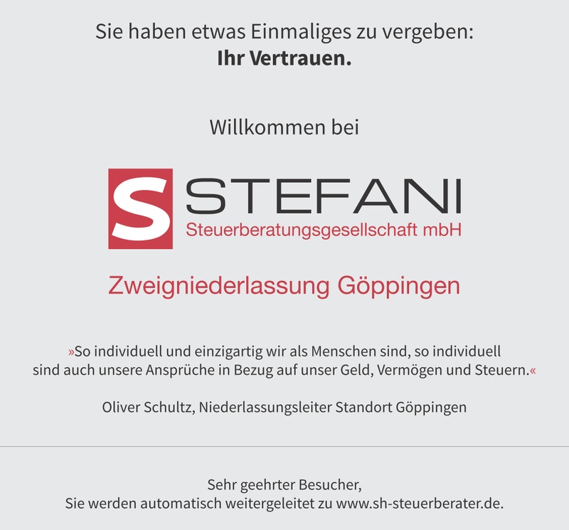 Sehr geehrter Besucher, Sie werden automatisch weitergeleitet zu www.sh-steuerberater.de